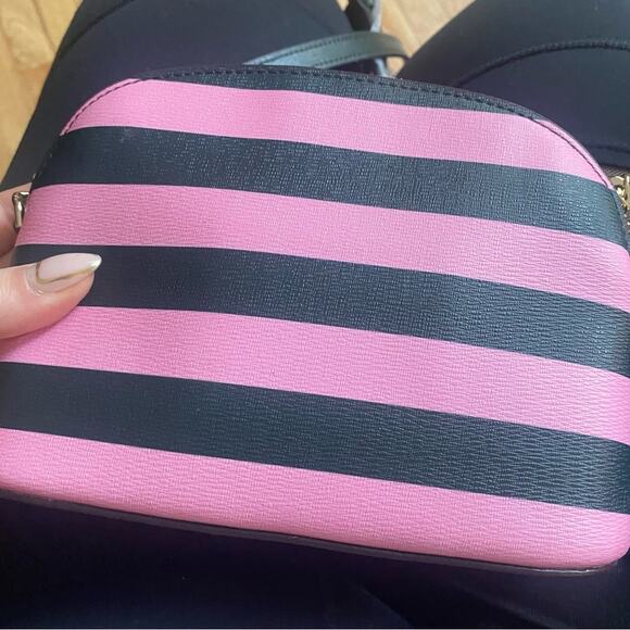 NEW Kate Spade New York SYLVIA STRIPE SMALL DOME CROSSBODY - Picture 8 of 9